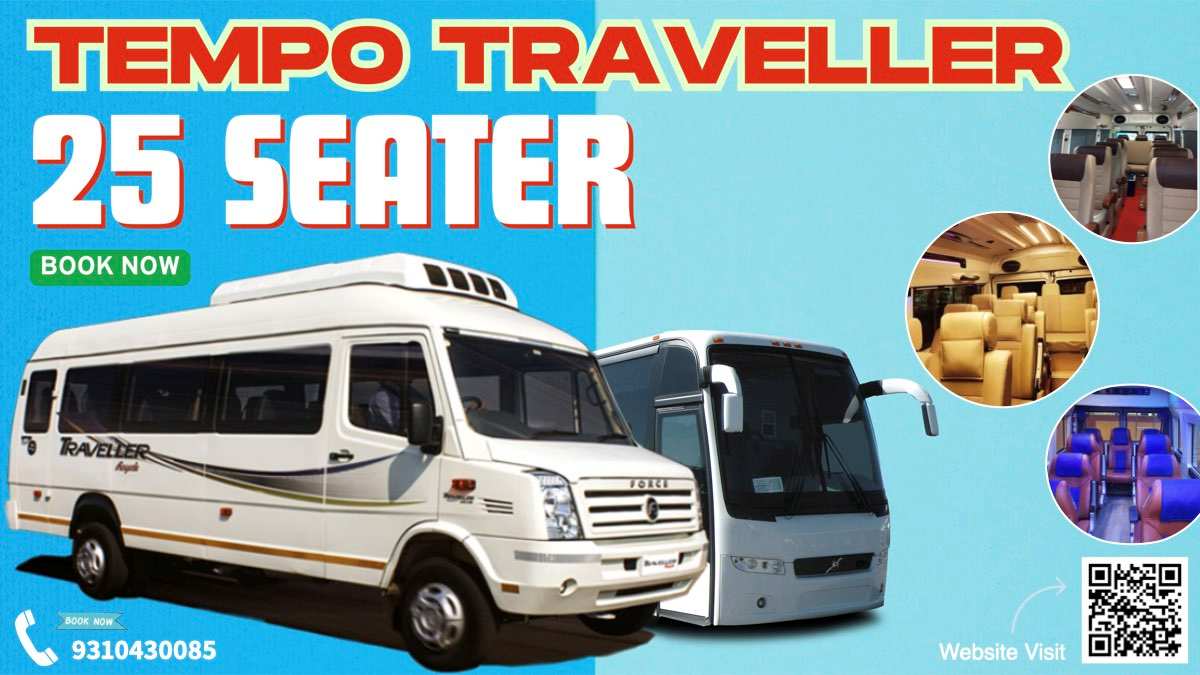 25 Seater Tempo Traveller